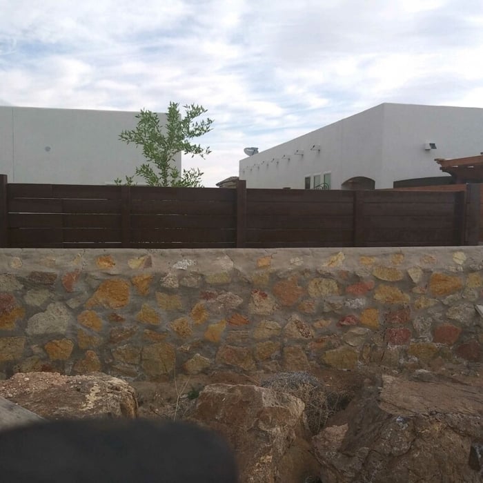 Plank fence 5