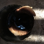 Blocked exhaust piping due to improper installatio
