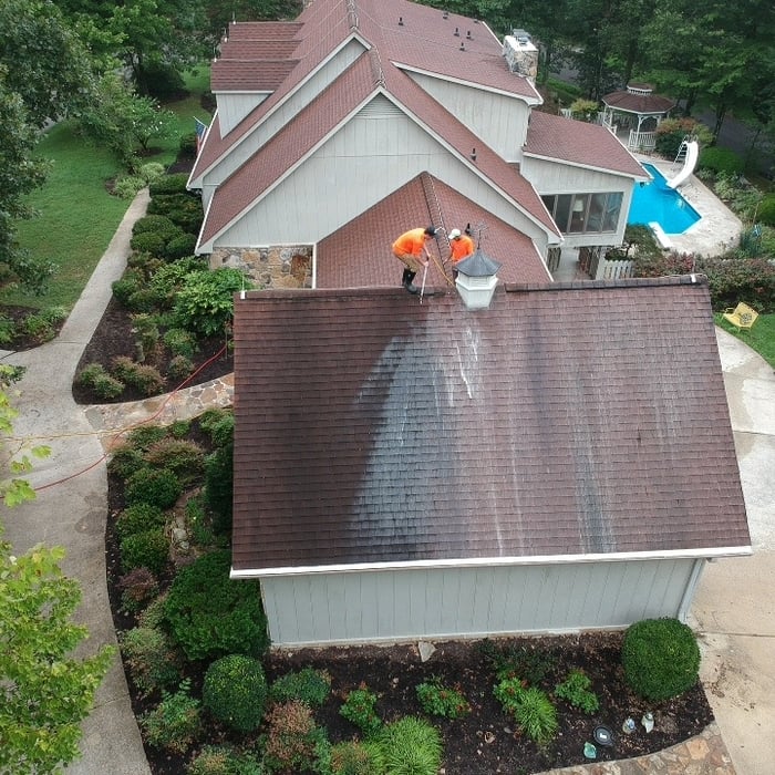 Soft Wash Roof Cleaning