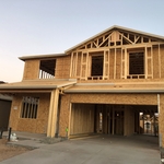 New homes in a new development