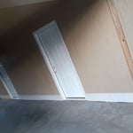 Finished exterior with 2 new doors