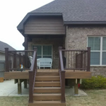New deck work