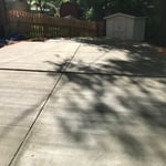 Driveway and Shed Foundation