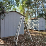 Exterior Paint 2 Sheds