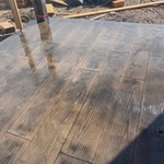 Wood look Stamping