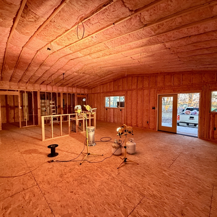 Insulation completed