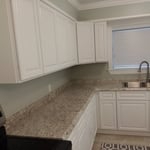 cabinets and counters