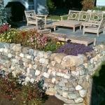 Traditional Patio - Grey Wood Wood Patio Furniture