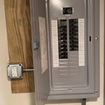 100 Amp main breaker Panel 30 space.