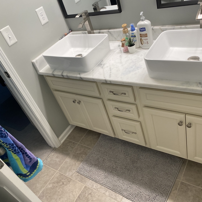 bathroom sink upgrade