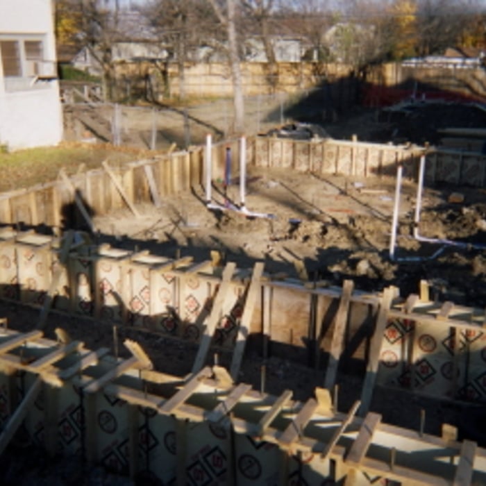 Foundation Being Formed
