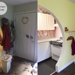 Entryway Before & After