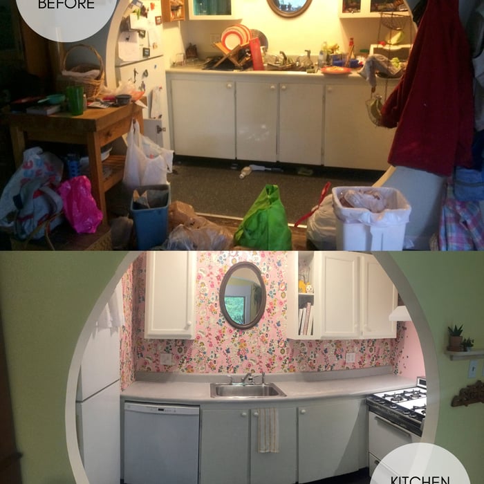 Kitchen Before & After