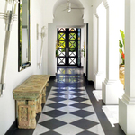 Patterned Foyer