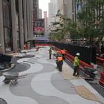 Exposed aggregate