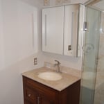 Med Cabinet and vanity sink Installation