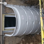 Installation o Egress Window Well