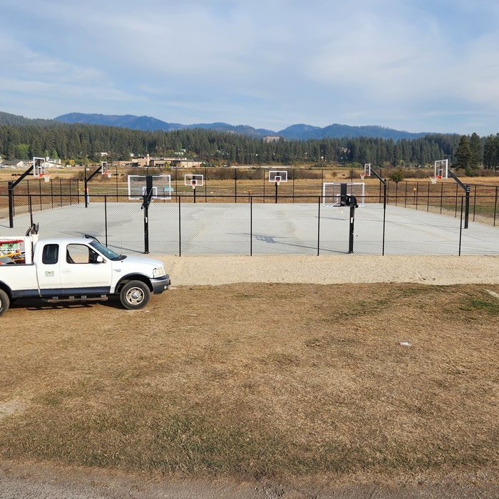 Basketball Court Fence