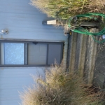 Old exterior door/storm door