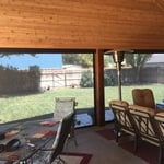 Patio Shade Inside View