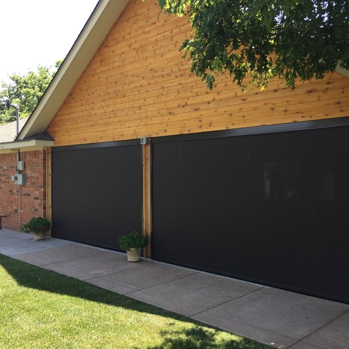 Patio Shade Outside View