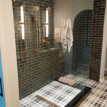 3 Head Walk in Shower