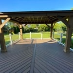 Deck With Gazebo