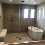 Cascades Master bath shower stall