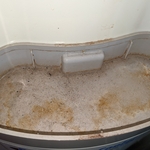 dirty drip tray