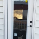 New Full Glass Door