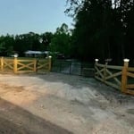 Cross Buck Fence 1