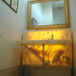 Backlit Onyx Vanity