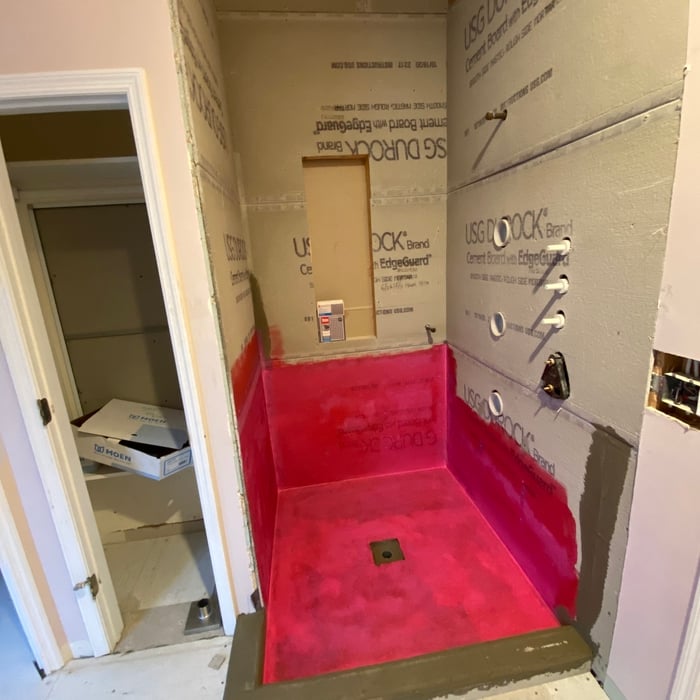 Master bath Reno