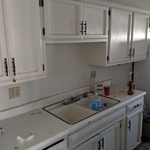 Before and after kitchen