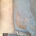 exterior of build that needed to be cleaned