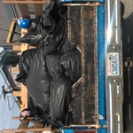 bags of trash and debris removed from client home