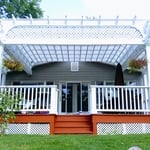 Pergola and Gazebo Staining