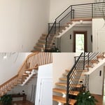 Replace wooden rails