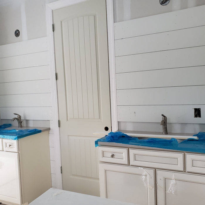 Master Bath Ship lap