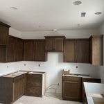 Kitchen cabinet install