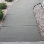 New Concrete Sidewalk