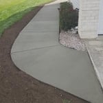 New Concrete Sidewalk