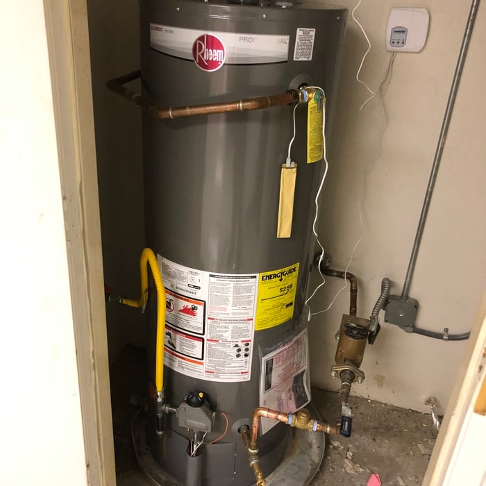 50 gallon install circulation loop