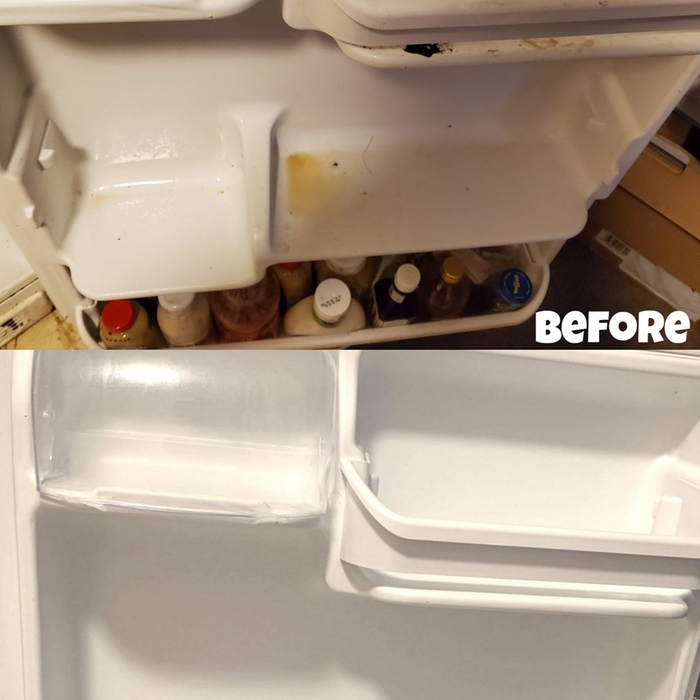 Inside Refrigerator Cleaning: