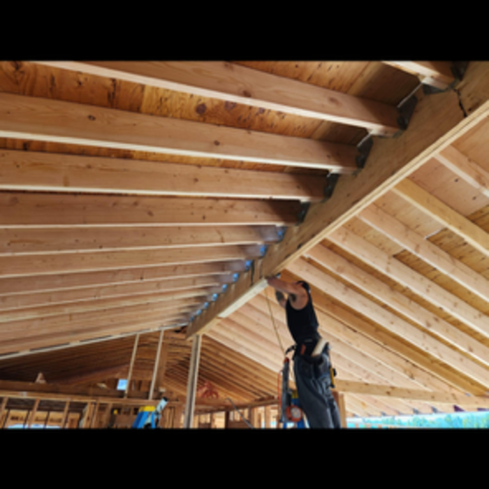Creating vaulted ceiling