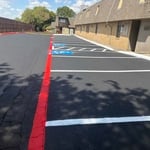 Asphalt seal coat