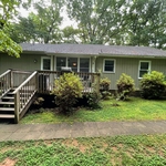 rear of the house