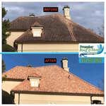 Clay Tile Roof Cleaning