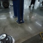 Concrete polishing