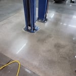 Concrete polishing